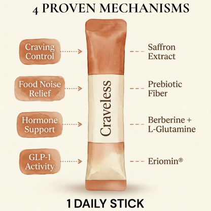 Craveless GLP-1 Support Drink Mix