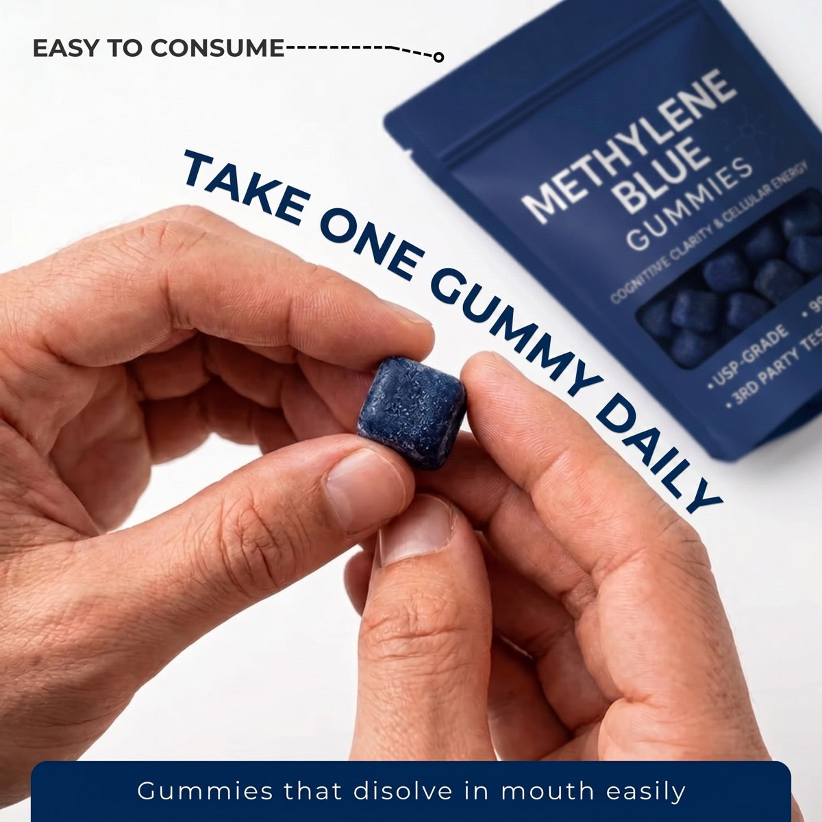 One gummy daily